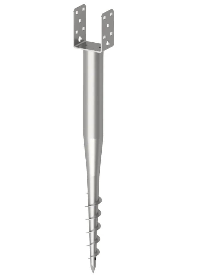krinner-u-fix-91-ancrage-de-sol-pour-poteaux-9x9-cm image 1