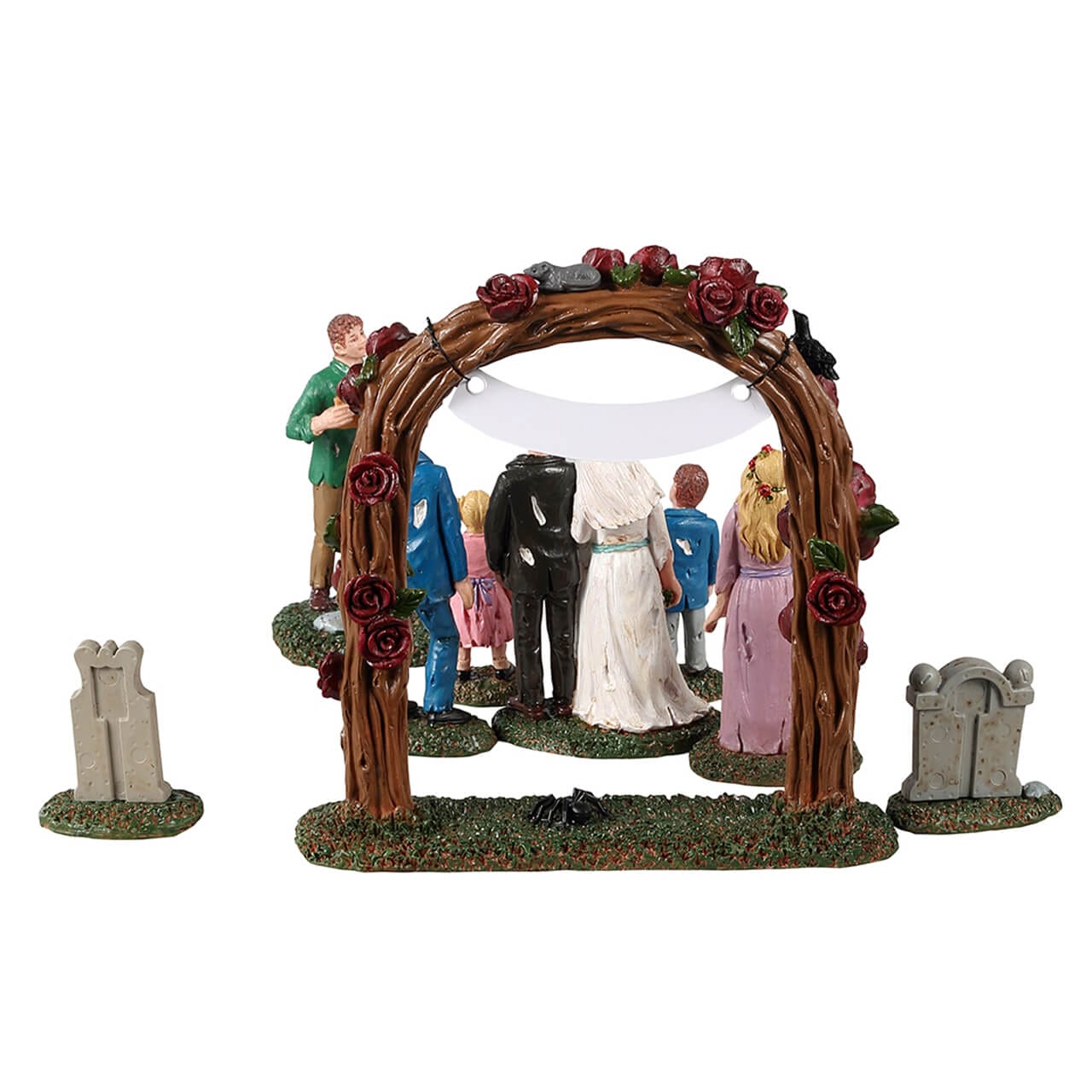 lemax-zombie-wedding-party-sc-ne-spooky-town-mari-s-zombies image 4