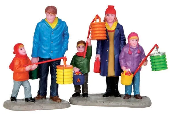 lemax-st-marten-s-day-frolic-set-de-2-figurines-village image 1