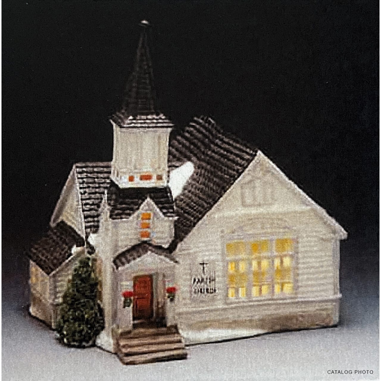 lemax-parish-church-glise-village-de-no-l-lumineux-miniature image 2