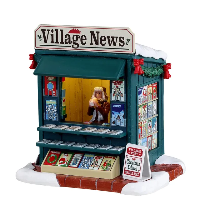 lemax-caddington-good-news-day-kiosque-journaux-lumineux image 1