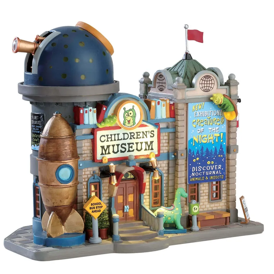 lemax-children-s-museum-b-timent-miniature-lumineux image 1
