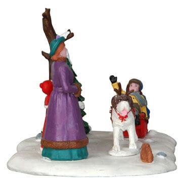 lemax-sleigh-rides-promenade-en-tra-neau-miniature-village-no-l image 2