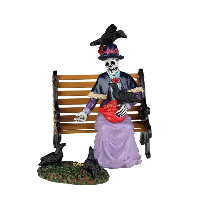 lemax-feeding-the-birds-figurine-spooky-town image 1