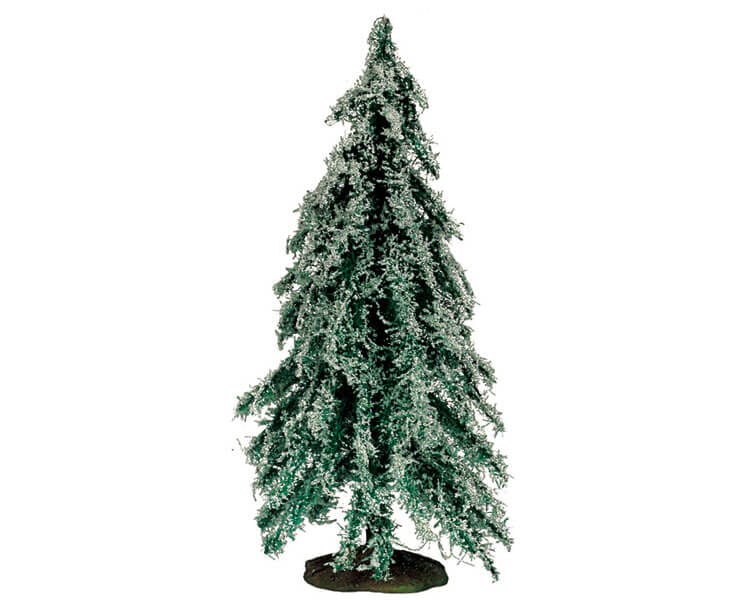 lemax-glittering-fir-green-large-grand-sapin-vert-paillet image 1