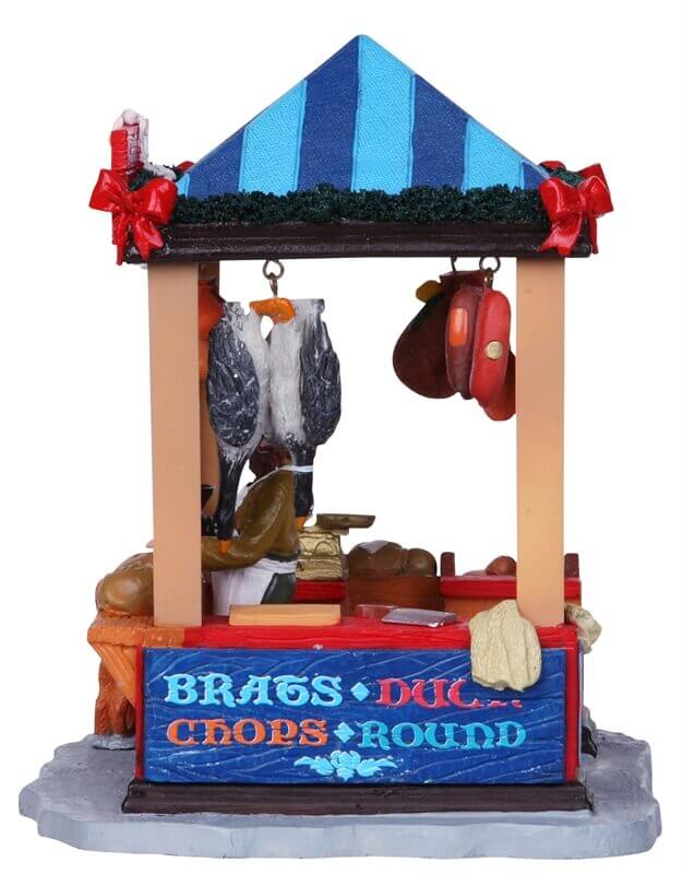 lemax-butcher-s-market-stall-tal-de-march-miniature image 4