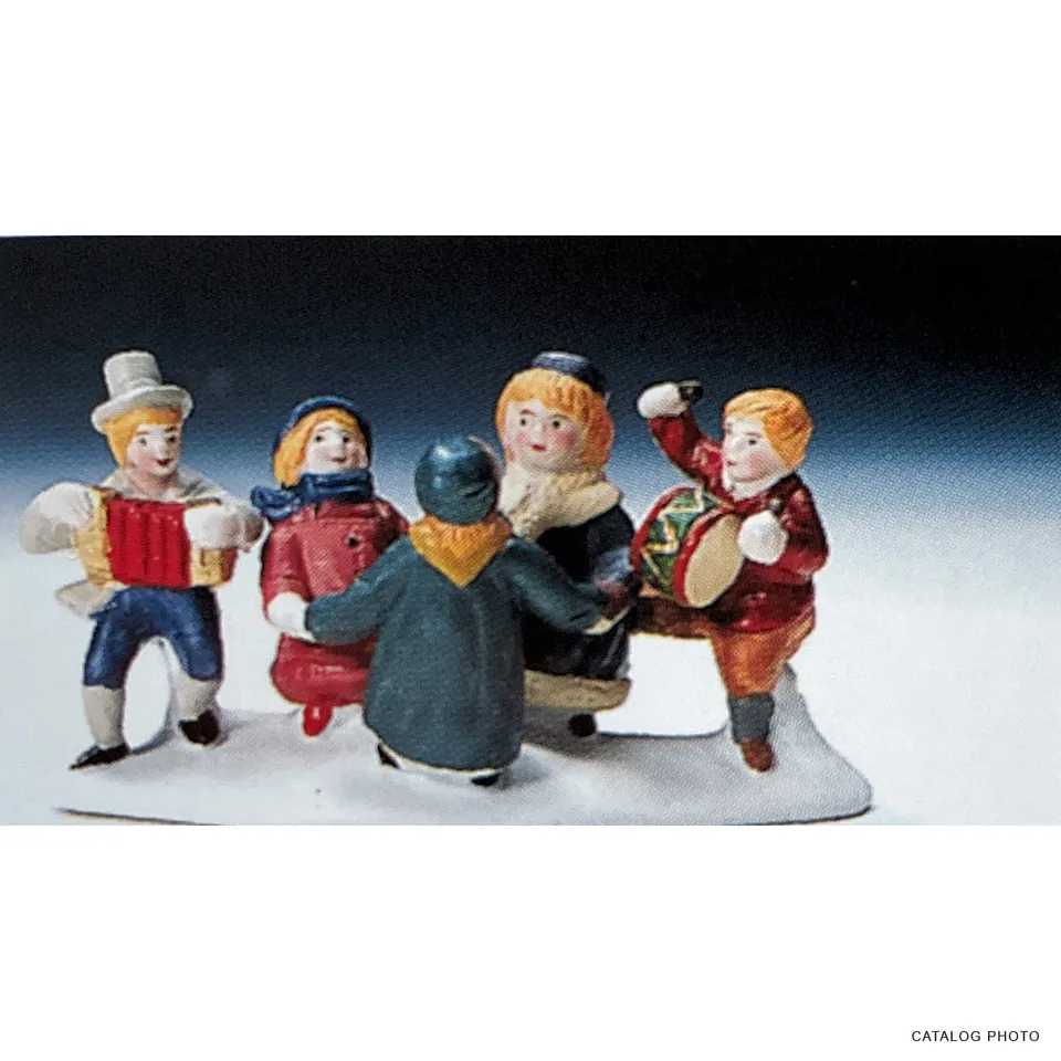 lemax-festive-children-figurine-enfants-en-f-te-village-de-no-l image 1