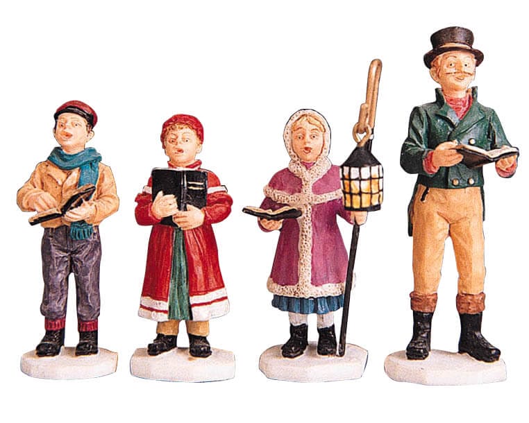 lemax-carollers-quartet-figurine-chanteurs-de-no-l image 1