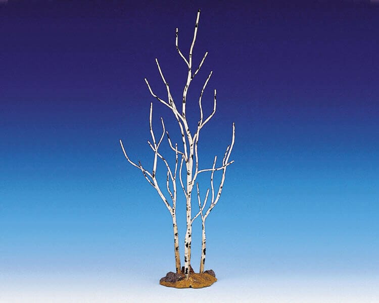 lemax-stand-of-birch-groupe-de-bouleaux-d-hiver-pour-village-miniature image 1