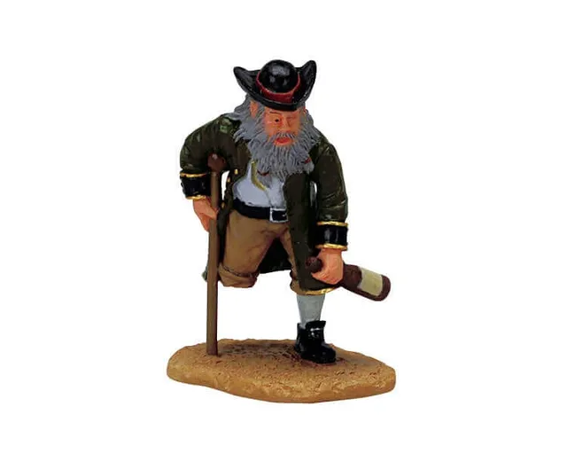 lemax-scurvy-dog-chien-pirate-spooky-town image 1