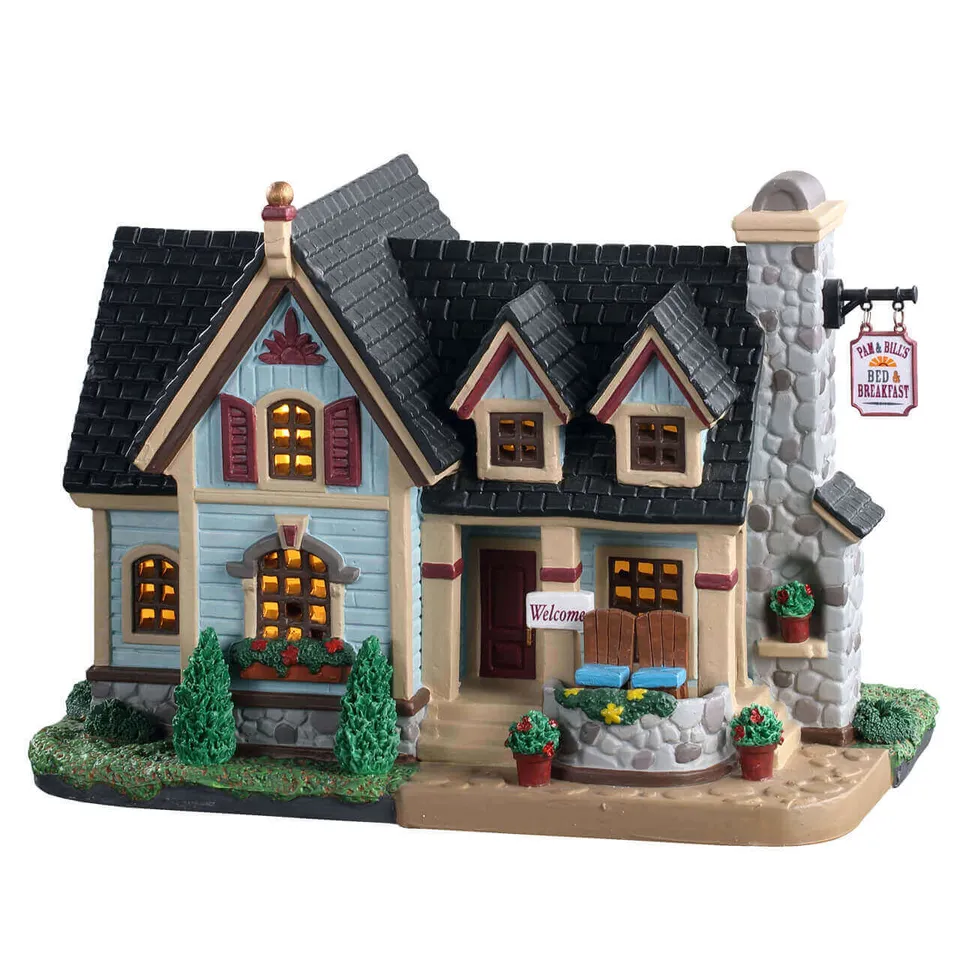 lemax-pam-bill-s-bed-and-breakfast-maison-miniature-village image 1