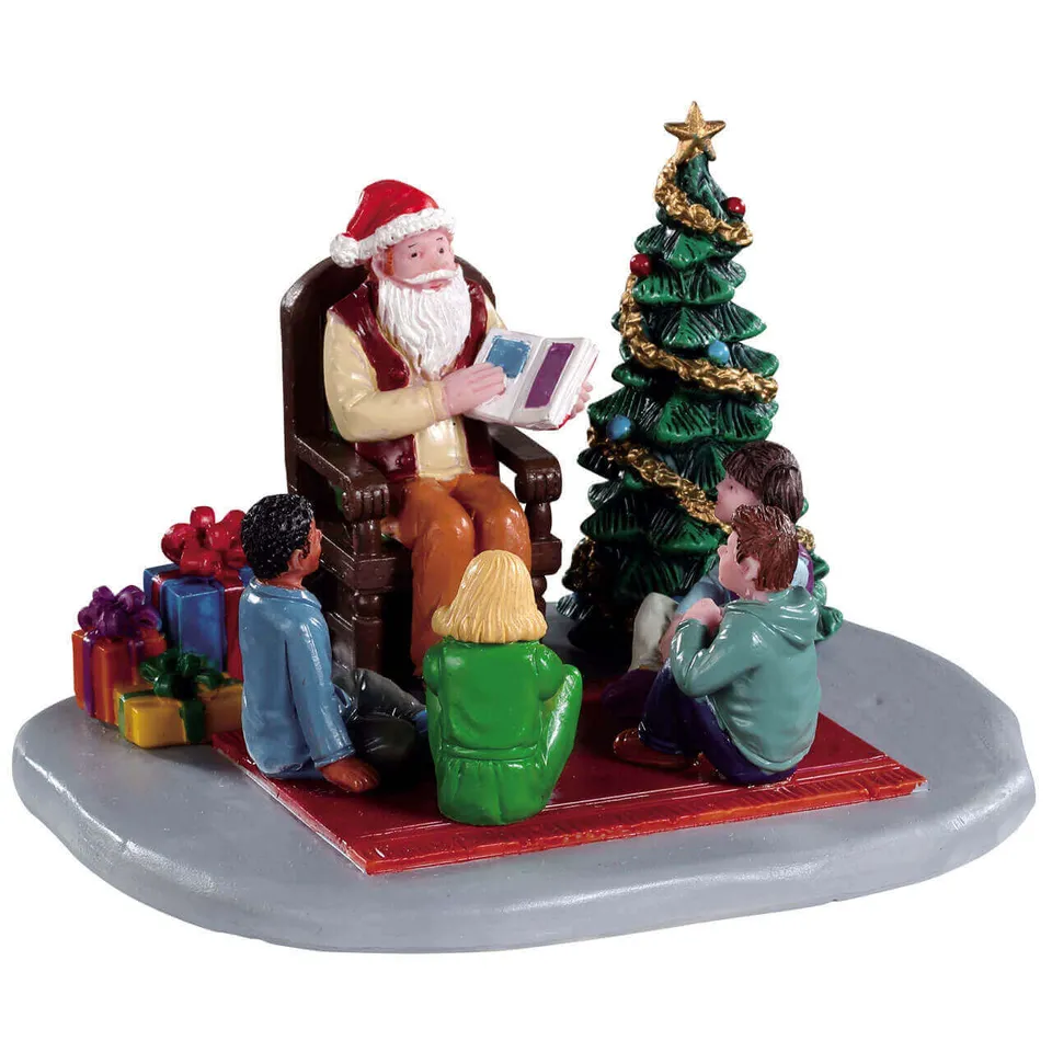 lemax-storybook-santa-figurine-p-re-no-l-de-collection image 1