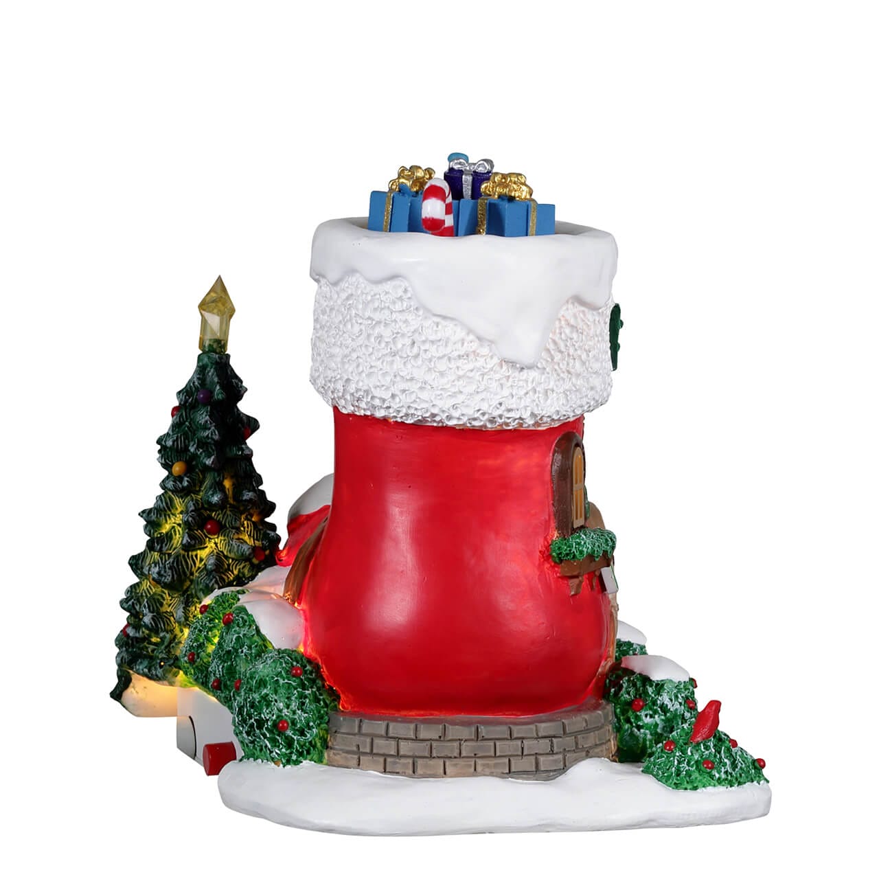 lemax-no-3-elf-lane-maison-miniature-de-village-de-no-l-santa-s-wonderland image 2