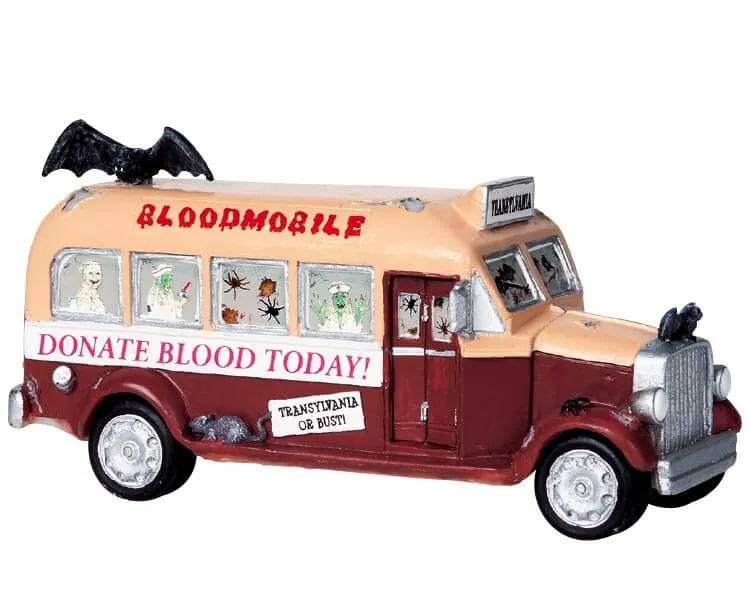 lemax-bloodmobile-figurine-village-spooky-town image 1