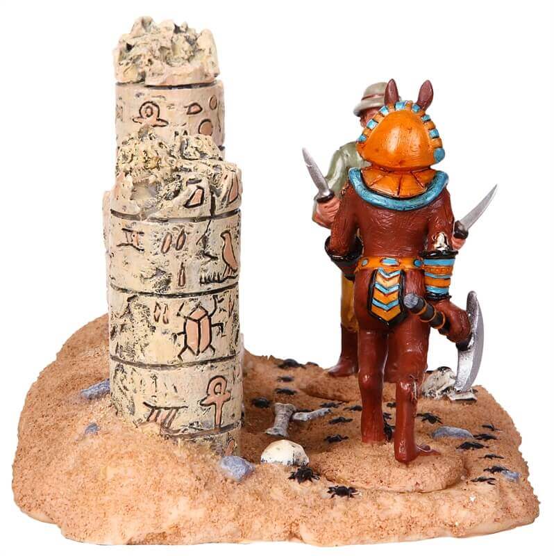 lemax-battle-anubis-figurine-spooky-town-halloween image 2