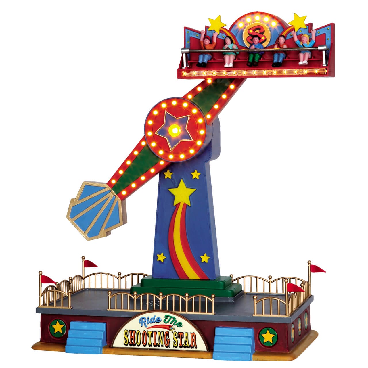 lemax-the-shooting-star-man-ge-de-f-te-foraine-lumineux-anim image 2