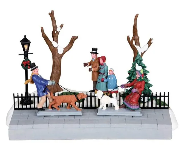 lemax-out-for-a-walk-figurine-village-de-no-l image 1