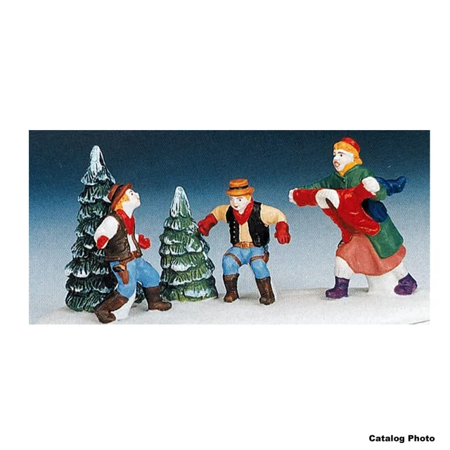 lemax-cowboy-kids-figurine-village-miniature image 1