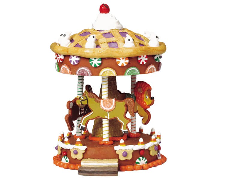 lemax-candy-carousel-man-ge-sucr-lumineux-sugar-n-spice image 1