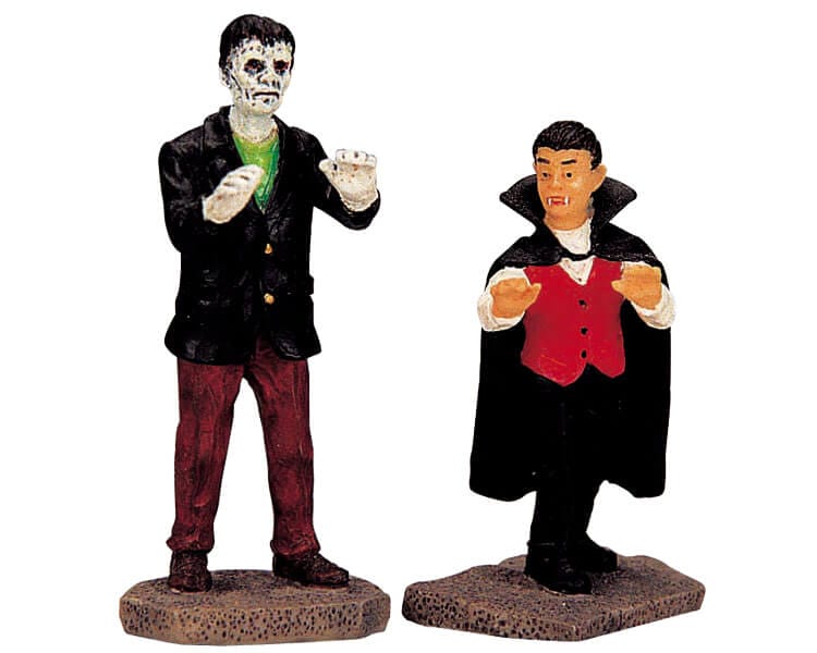 lemax-vampire-and-zombie-figurines-halloween-spooky-town image 2