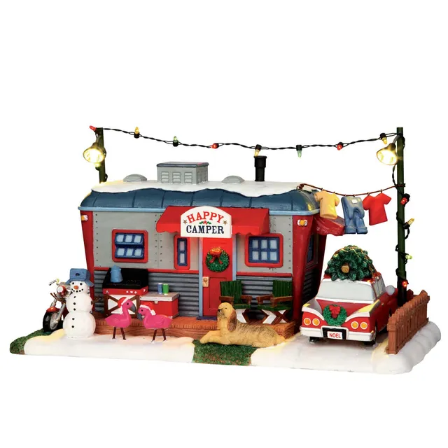 lemax-happy-camper-caravane-miniature-de-no-l image 1