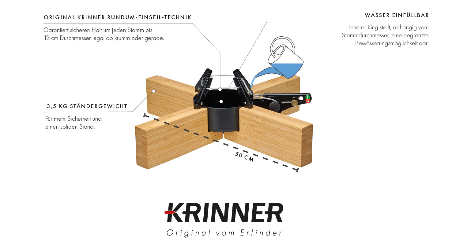 krinner-kopenhagen-bambus-pied-de-sapin-design-2-5-m-12-cm image 4