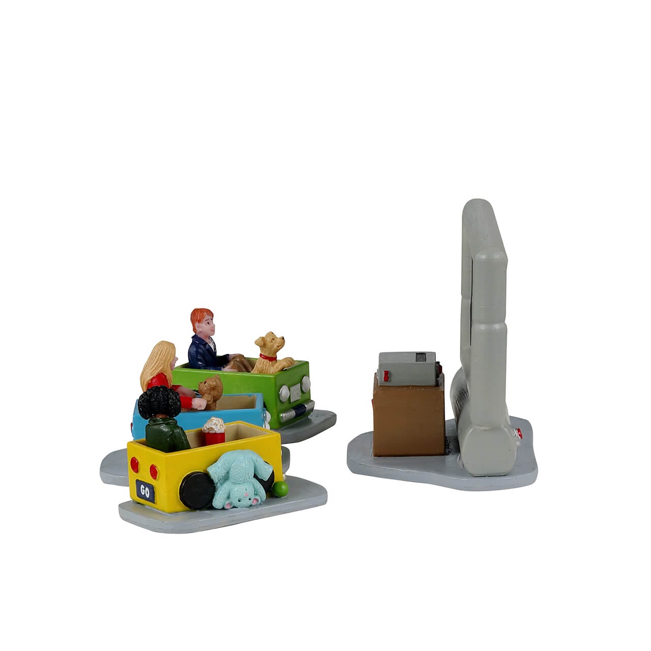 lemax-backyard-drive-in-cin-ma-plein-air-miniature-caddington image 3