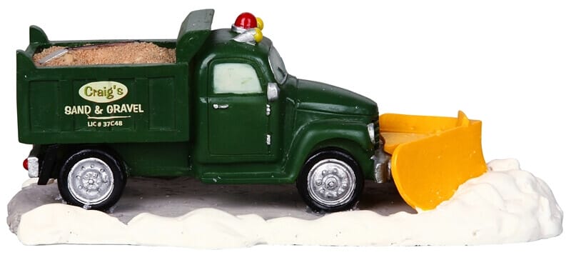 lemax-snowplow-v-hicule-chasse-neige-village-miniature image 3