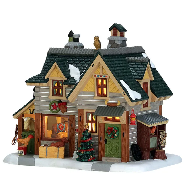 lemax-a-cowboy-christmas-d-cor-village-de-no-l image 1