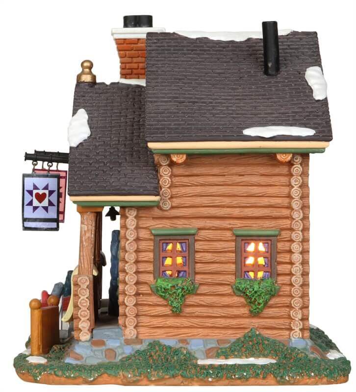 lemax-hearth-home-quilt-shoppe-boutique-lumineuse-village-de-no-l image 3