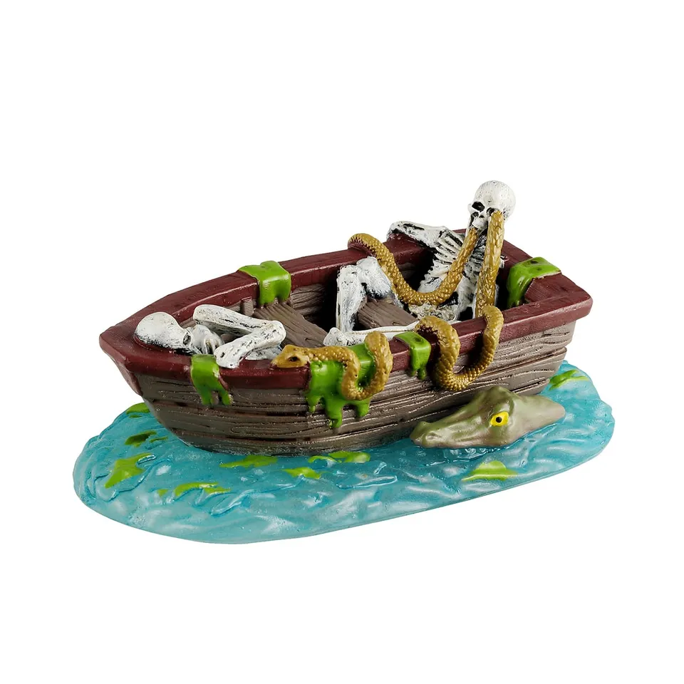 lemax-lost-in-the-lagoon-spooky-town-sc-ne-d-horreur-miniature image 1