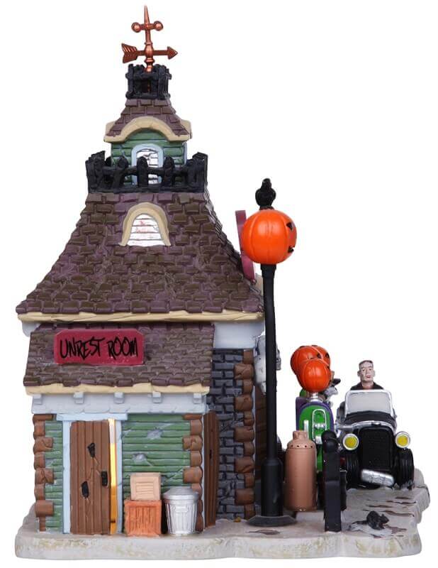 lemax-spookytown-gas-n-ghoul-b-timent-halloween-station-service image 3