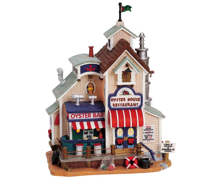 lemax-oyster-house-restaurant-restaurant-miniature-village-de-no-l image 2