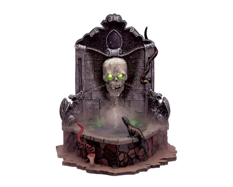 lemax-haunted-fountain-fontaine-hant-e-spooky-town image 2