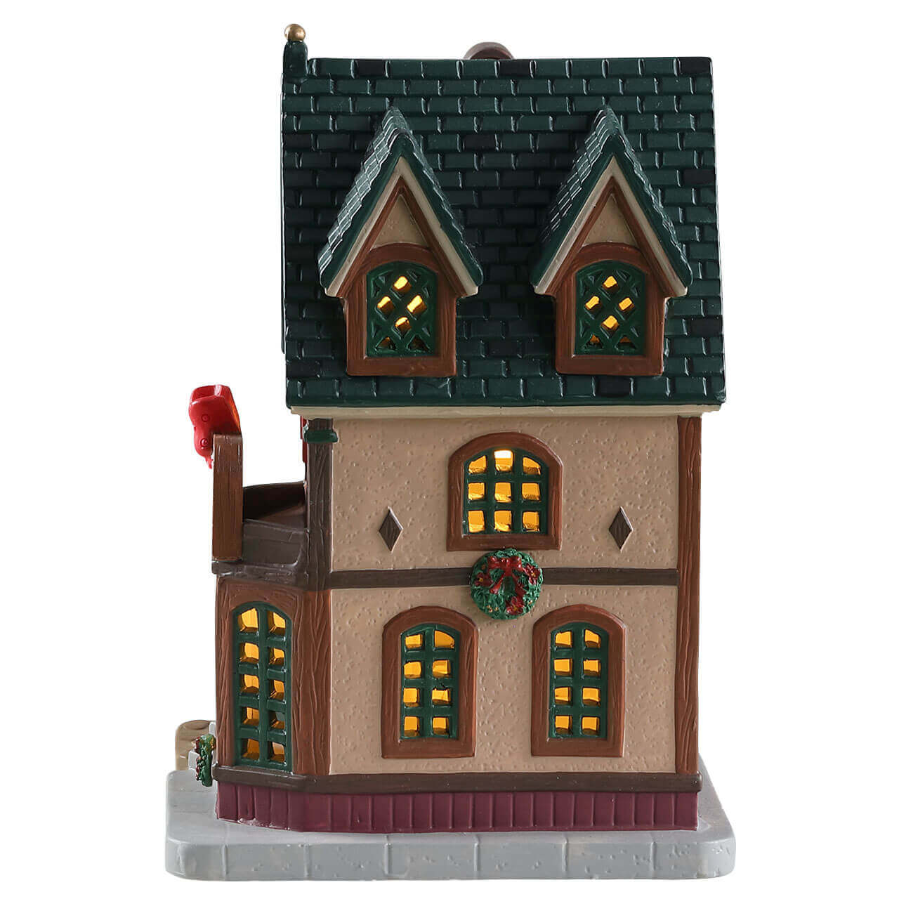 lemax-the-red-bow-christmas-shoppe-boutique-miniature-lumineuse-de-no-l image 2