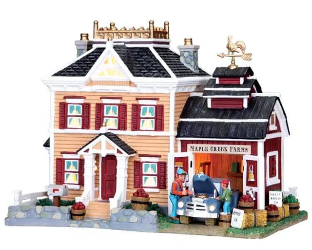 lemax-maple-creek-farms-b-timent-miniature-de-ferme image 1