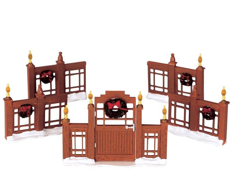 lemax-craftsman-fence-cl-ture-miniature-pour-village-de-no-l image 1