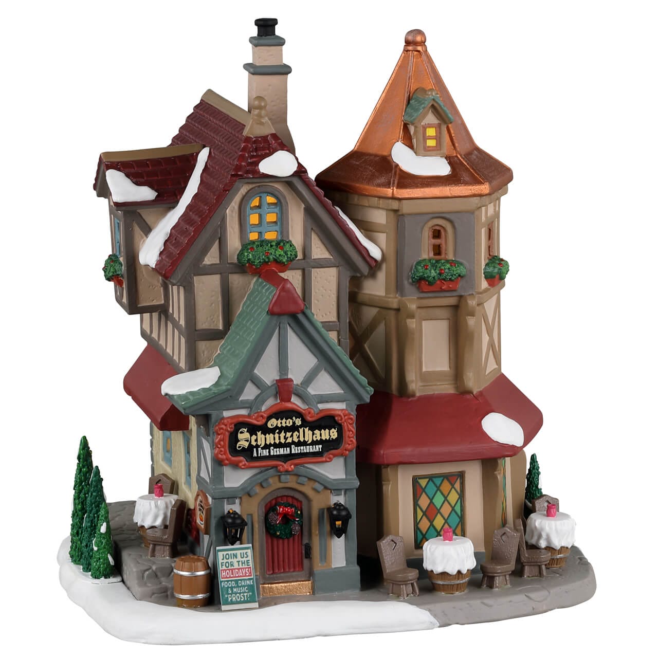 lemax-otto-s-schnitzelhaus-restaurant-miniature-lumineux-vail-village image 4