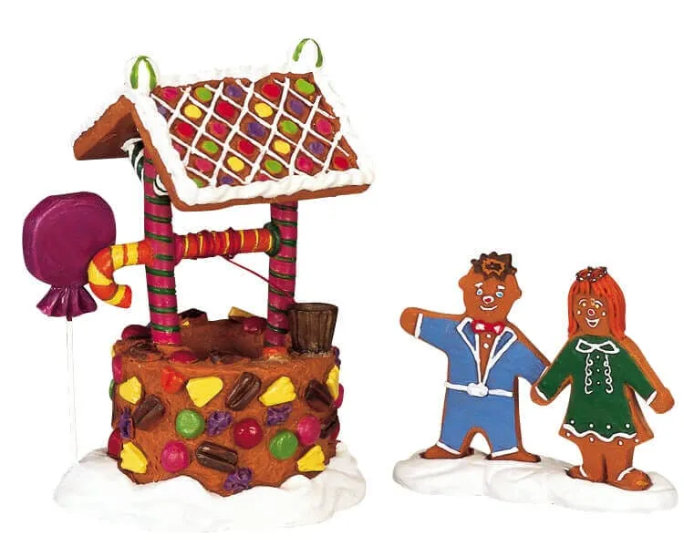 lemax-wishing-well-of-delights-sugar-n-spice-puits-souhaits image 1