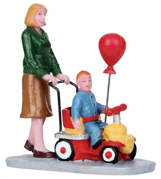 lemax-balloon-baby-figurine-b-b-ballon-village-miniature image 1