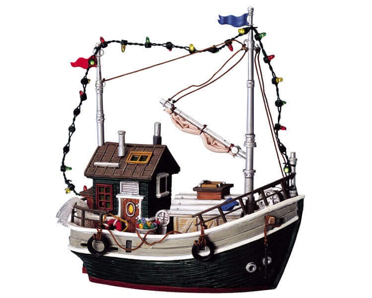 lemax-annibelle-trawler-bateau-chalutier-pour-village-de-no-l image 1