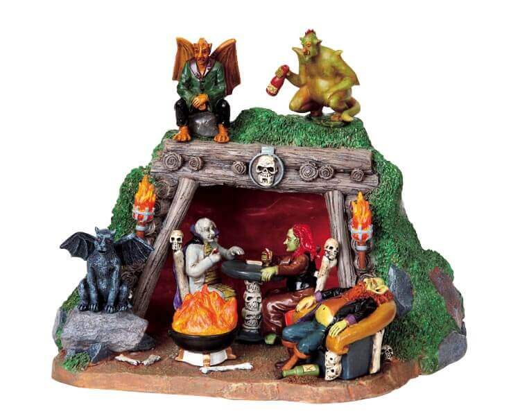 lemax-demon-den-b-timent-spooky-town image 1