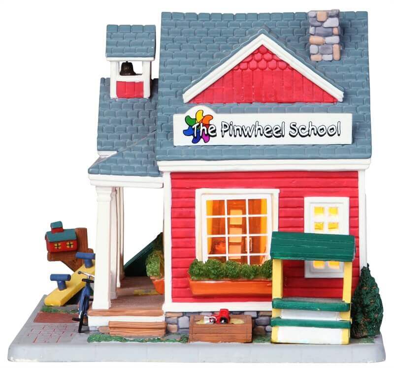 lemax-the-pinwheel-school-cole-miniature-lumineuse image 2