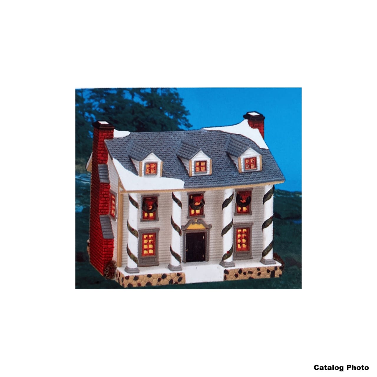 lemax-dr-caswell-s-residence-maison-miniature-village-de-no-l image 1