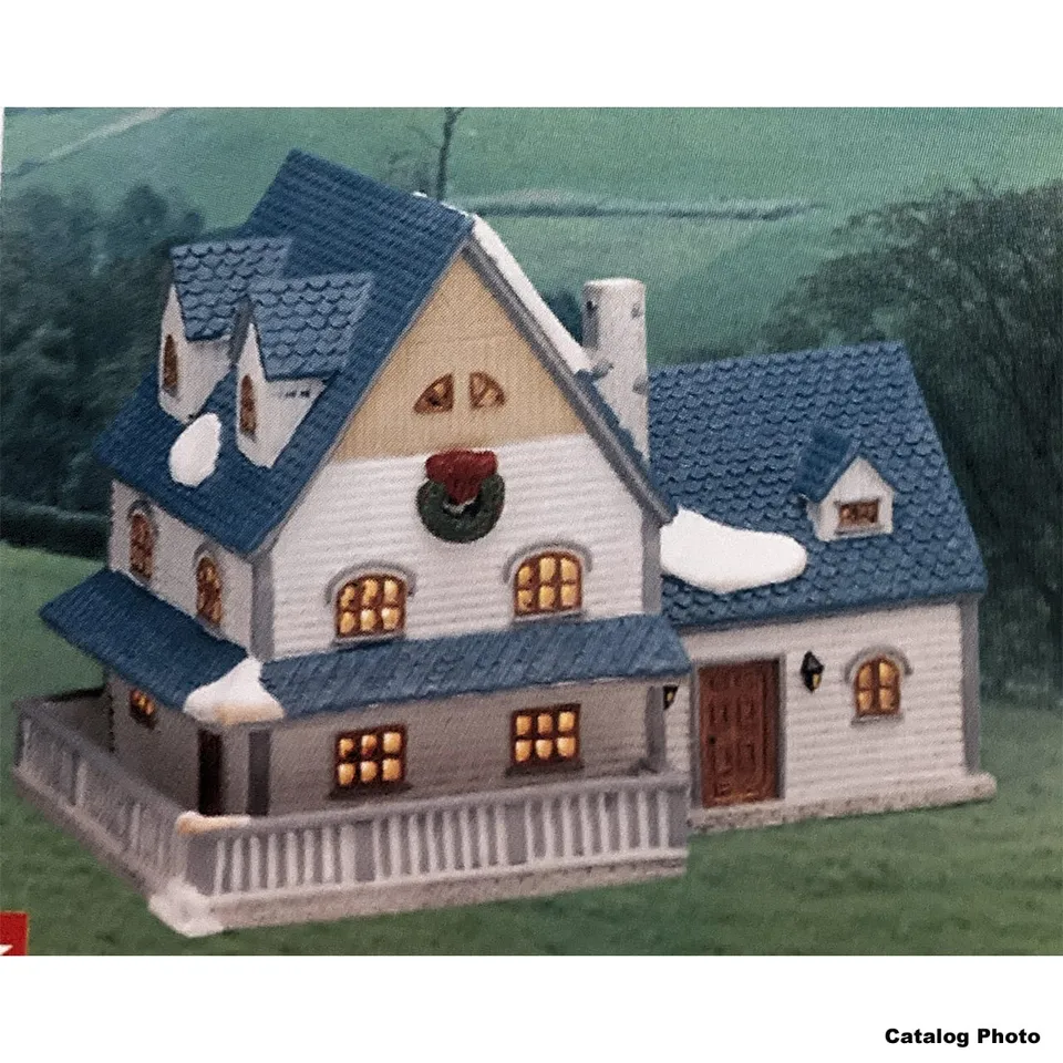 lemax-country-cottage-maison-village-de-no-l-lumineuse image 1
