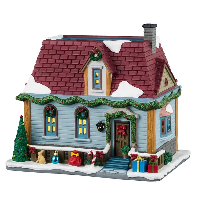 lemax-smythe-residence-caddington-chalet-miniature-lumineux-de-no-l image 1
