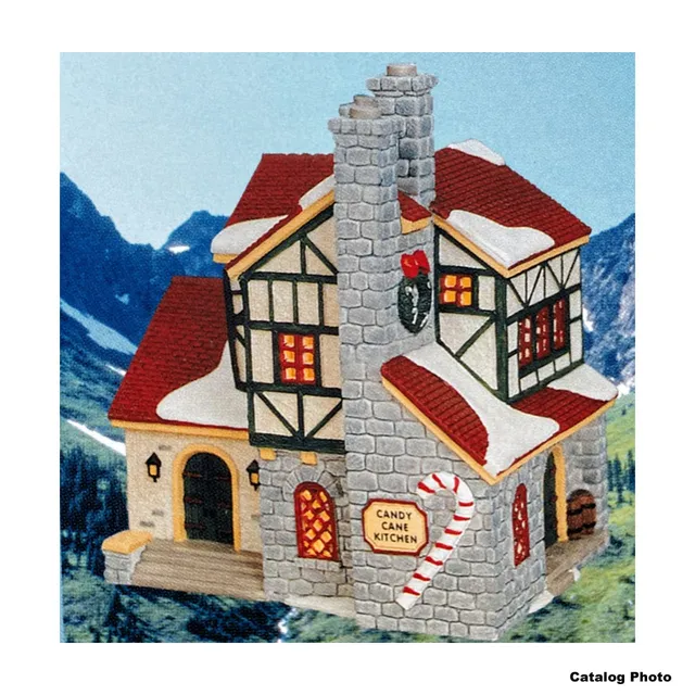 lemax-candy-cane-kitchen-b-timent-miniature-lumineux image 1