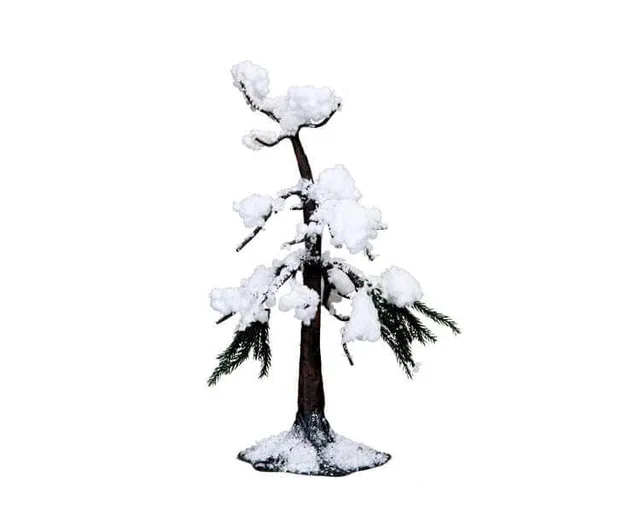 lemax-scotch-pine-tree-medium-sapin-stable-moyen-village-miniature image 1