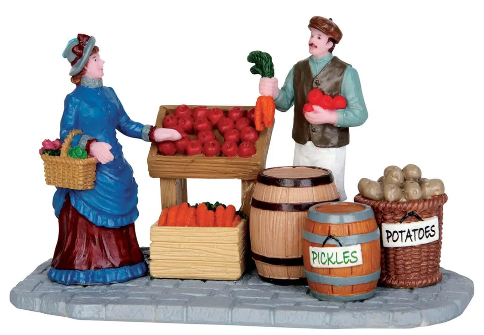lemax-street-grocer-picerie-miniature-lumineuse-village-de-no-l image 1