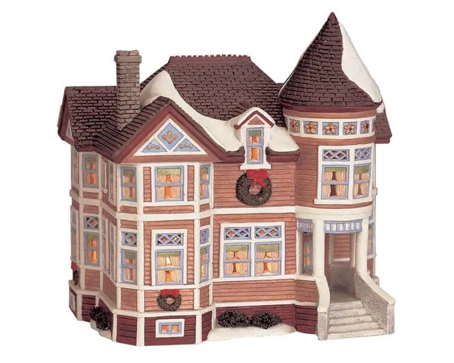 lemax-crosby-house-maison-lumineuse-village-de-no-l image 1